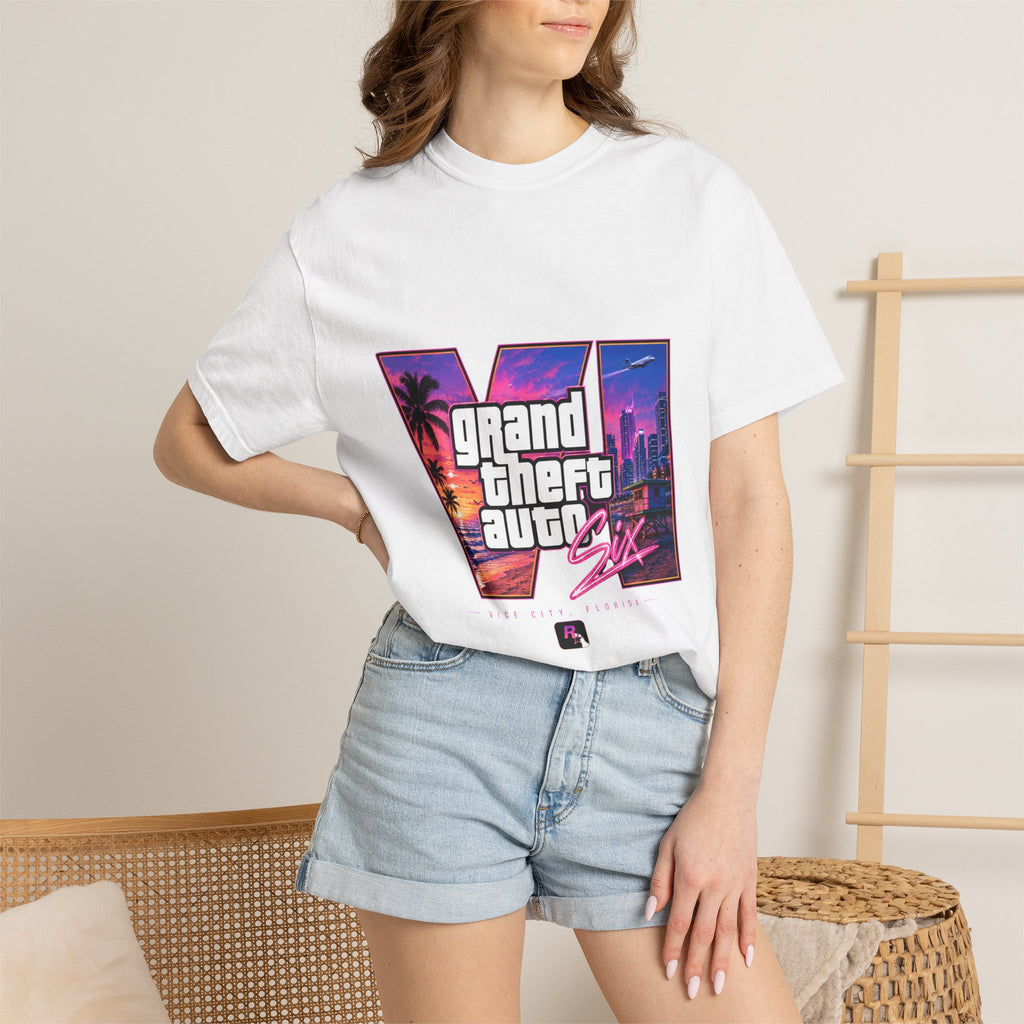 Grand Theft Auto VI Retro Vice City Tee
