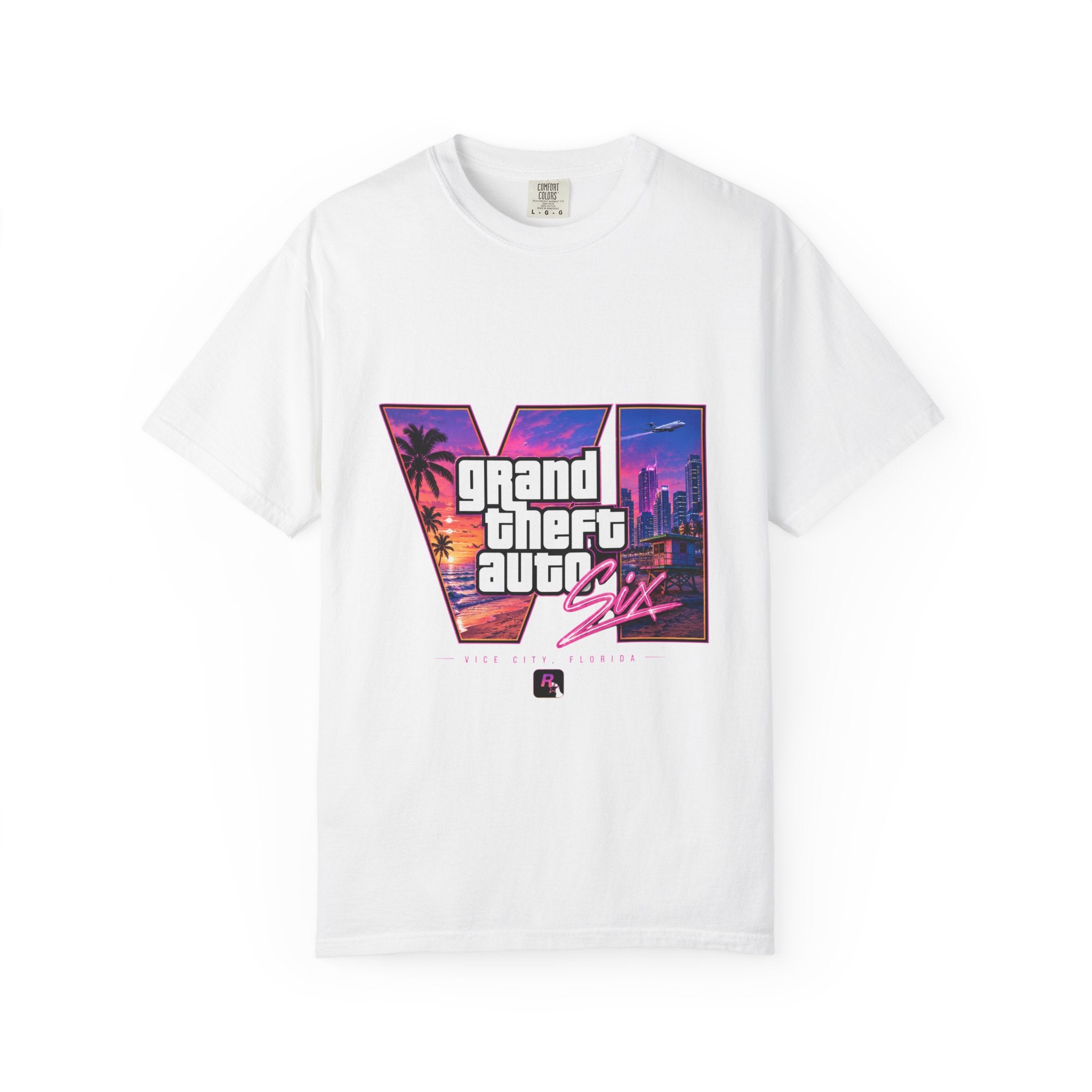Grand Theft Auto VI Retro Vice City Tee